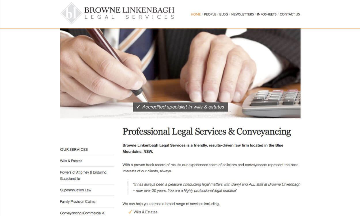 Browne Linkenbagh Legal Services